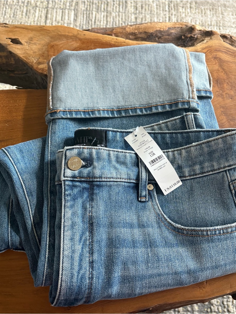 Extra High-Rise Cuffed Relaxed Straight Jean